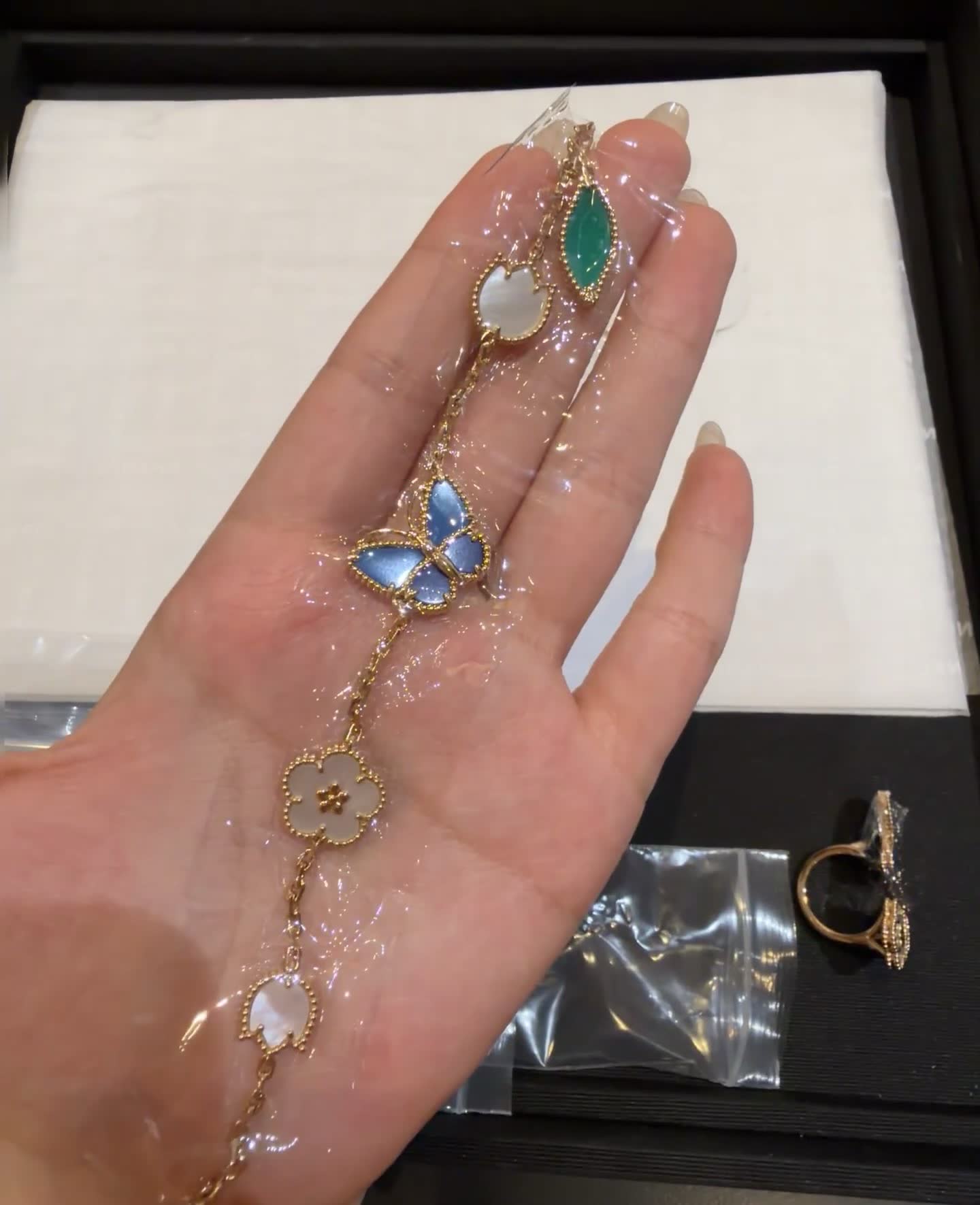 Van Cleef & Arpels Alhambra Butterfly Earrings